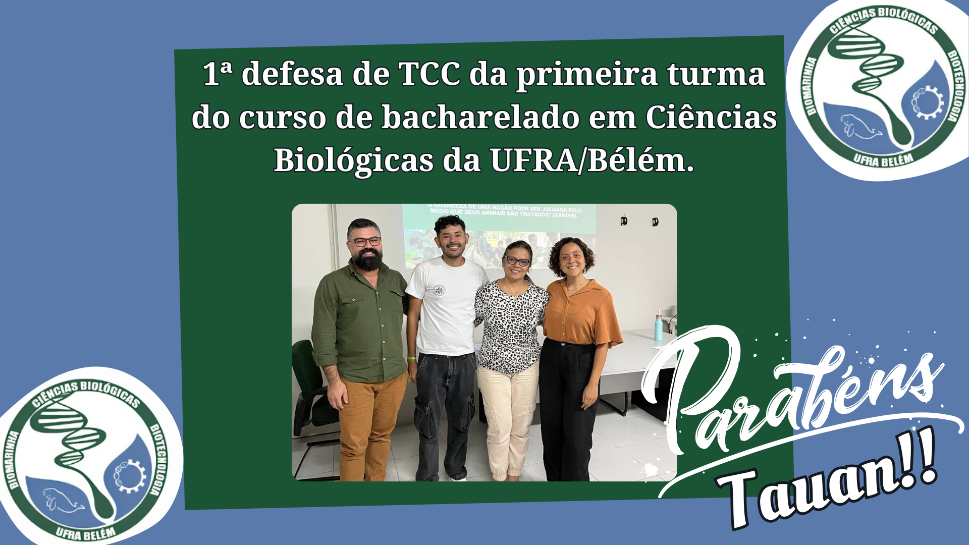 TÍTULO: O PROGRAMA DE BEM-ESTAR E MONITORAMENTO DO CENTRO DE TRIAGEM E REABILITAÇÃO DE ANIMAIS SELVAGENS (CETRAS UFRA)